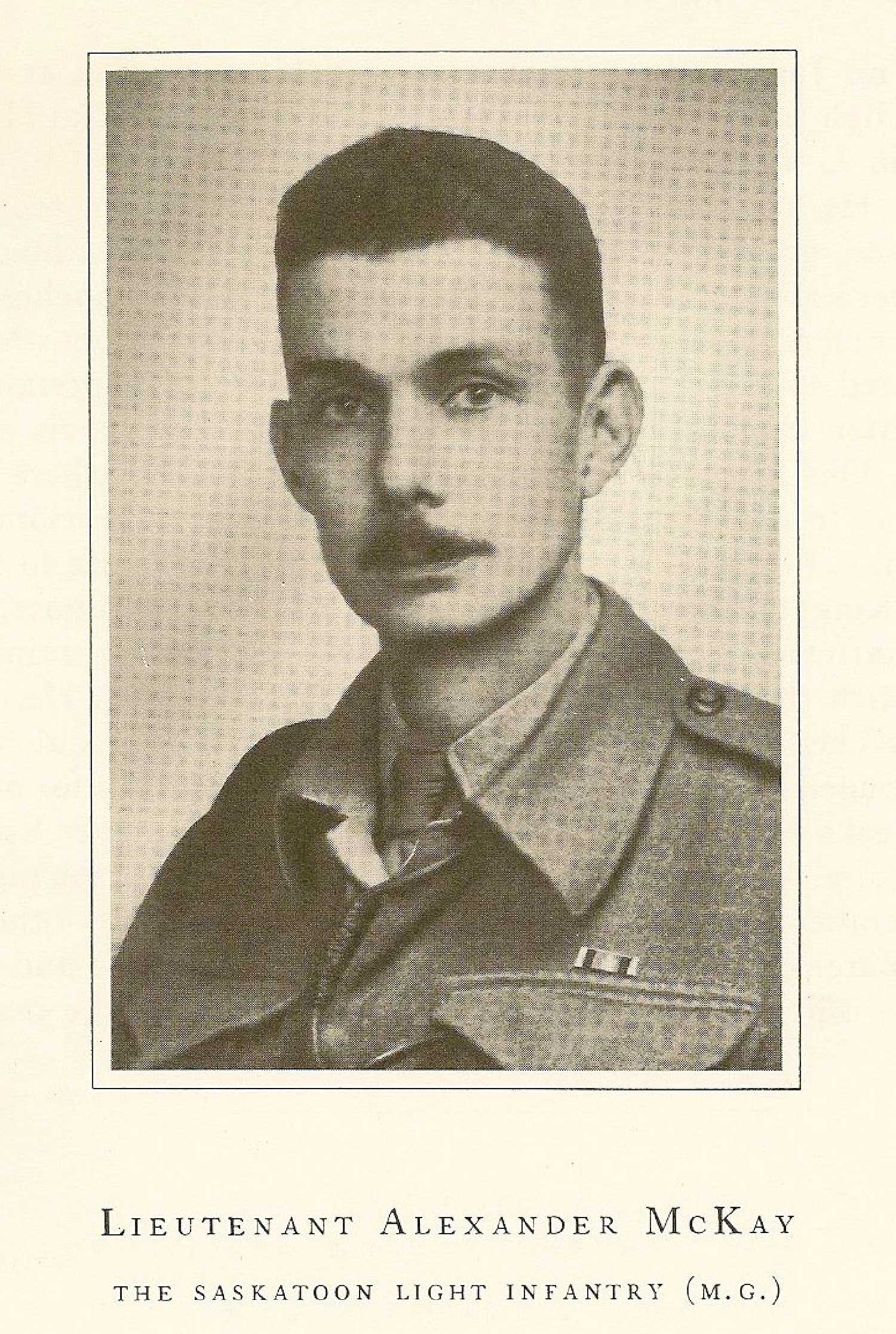 Alexander McKays military photo.